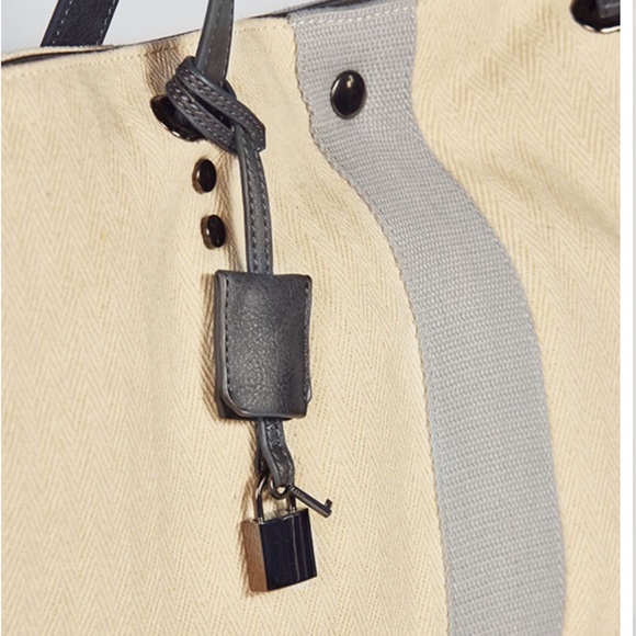 Fabletics The Canal Day Tote Duffle Travel Bag - Picture 5 of 13